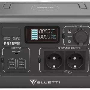 Зарядна станція BLUETTI PowerOak EB55 (537 Вт·год / 700 Вт)