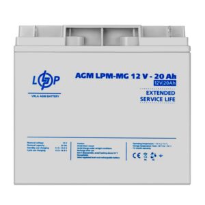 Акумулятор мультигелевий LPM-MG 12V - 20 Ah