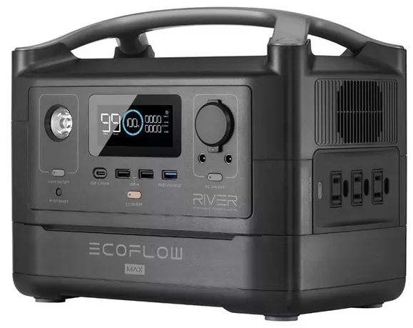 Зарядна станція EcoFlow RIVER Max (576 Вт·год / 600 Вт)