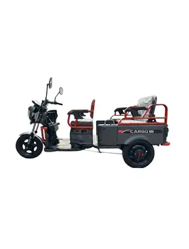 Електротрицикл вантажний 1000W CARGO 10" 60V 32Ah (чорний)