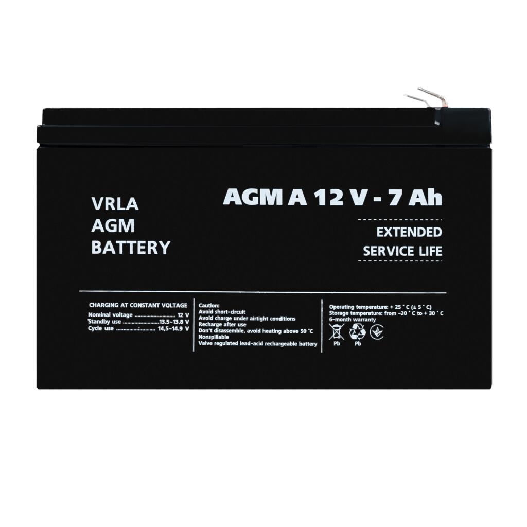 Акумулятор для сигналізації AGM A 12V - 7 Ah