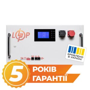 Акумулятор LP LiFePO4 51,2V - 315 Ah (16128Wh) (BMS SP 200A/100А) RM RS485/CAN LCD WH