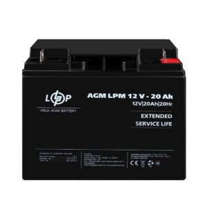Акумулятор AGM LPM 12V - 20 Ah Розпродаж 09/23