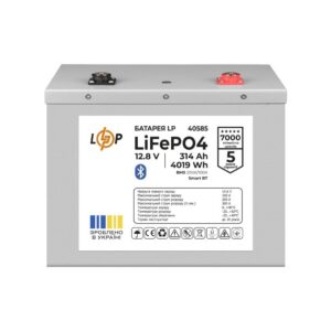 Акумулятор LP LiFePO4 12,8V - 314 Ah (4019Wh) (BMS 200A/100А) метал Smart BT