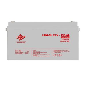 Акумулятор гелевий LPM-GL 12V - 150 Ah