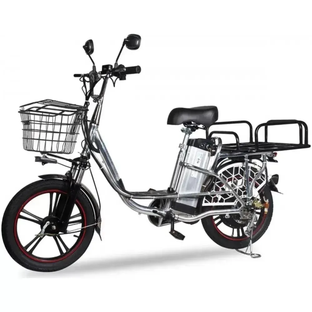 Електровелосипед MINAKO V.12 LUX (18" 600 W 60 V 21 Ah) модель 2025 року Сірий