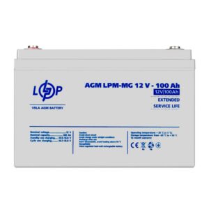 Акумулятор мультигелевий LPM-MG 12V - 100 Ah