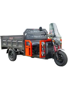 Електротрицикл вантажний FORTE GP-1500-C (сірий)