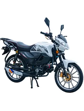 Мотоцикл FORTE ALFA NEW FT125- LUX (білий)