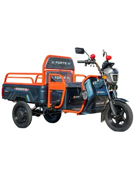 Електротрицикл вантажний FORTE GP-1000-C (сірий)