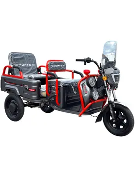 Електротрицикл вантажний FORTE GP-1000-P (сірий)