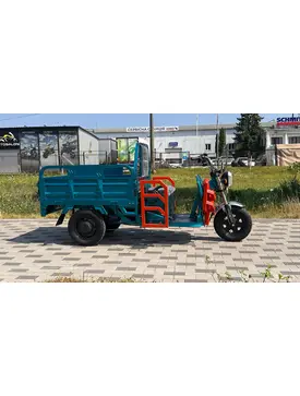 Електротрицикл вантажний FORTE GP-1100-A (бірюзовий) - Зображення 3