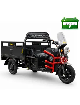 Електротрицикл вантажний FORTE GP-1150-A LFP (сірий)