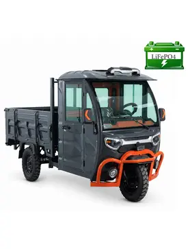 Електротрицикл вантажний FORTE GP-1600-A LFP (синій)