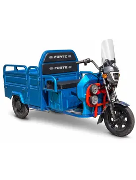 Електротрицикл вантажний FORTE GP-1000-D (блакитний)