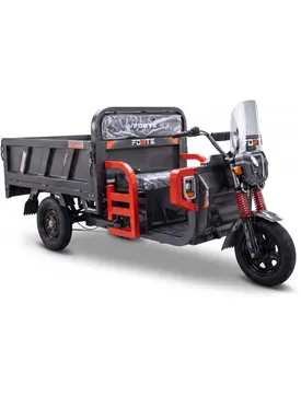 Електротрицикл вантажний FORTE GP-1200-C (сірий)