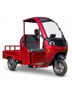 Електротрицикл вантажний FORTE DW-1200-1-1 (червоний)