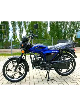 Мопед Viper Viper V125P ALPHA RX (чорно/синій)
