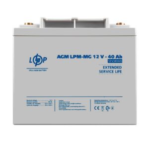 Акумулятор мультигелевий LPM-MG 12V - 40 Ah