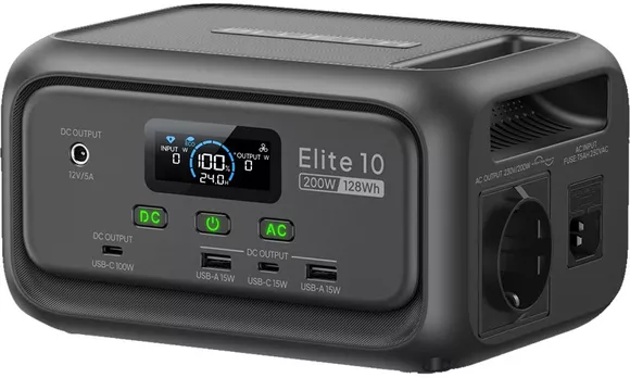 Зарядна станція BLUETTI Elite 10 (128 Вт·год / 200 Вт)