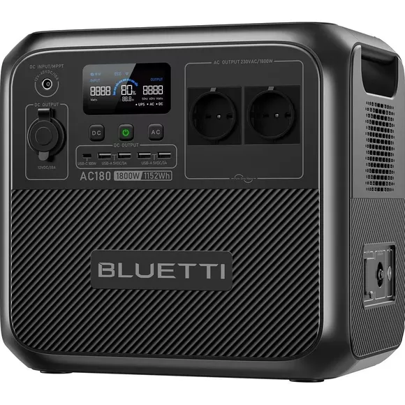 Зарядна станція BLUETTI AC180 EU (1152 Вт·год / 1800 Вт)