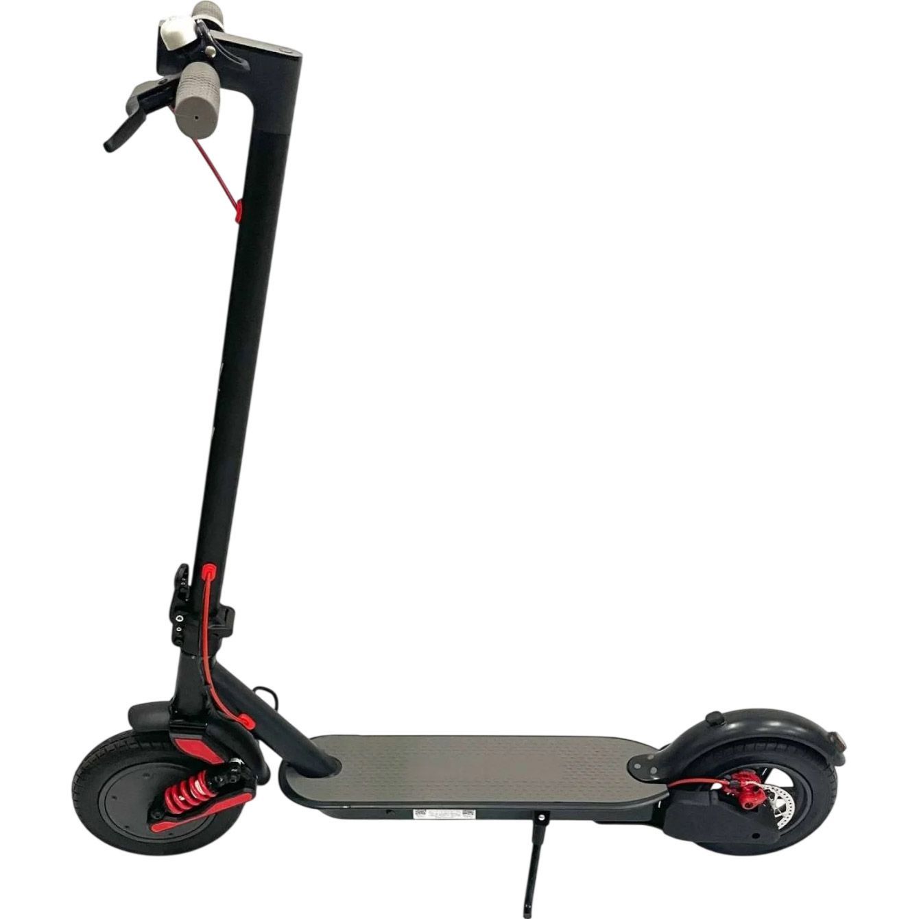 Електросамокат SNS M365 10 дюймів 12.4Ah Black + Пружинний амортизатор