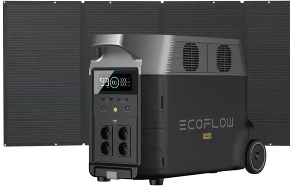 Набір EcoFlow DELTA Pro (3600 Вт·год / 3600 Вт) + сонячна панель 400W