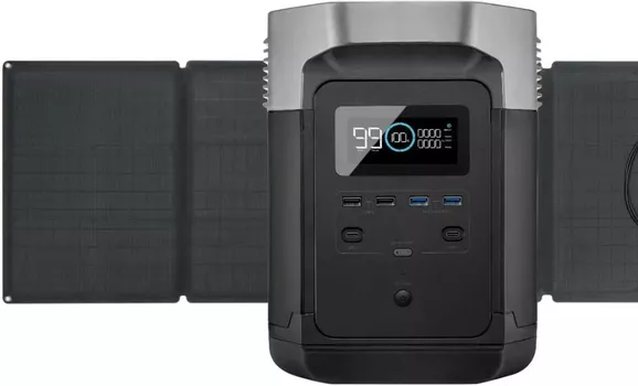 Набір EcoFlow DELTA (1260 Вт·год / 1800 Вт) + сонячна панель 110W