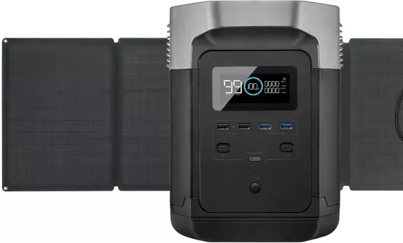 Набір EcoFlow DELTA (1260 Вт·год / 1800 Вт) + три сонячні панелі 110W