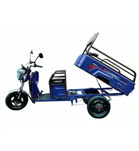 Електротрицикл вантажний CROSSER CARGO 12 (1000W) 60V 32Ah синій