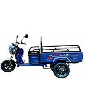 Електротрицикл вантажний CROSSER CARGO 16 (2000W) 60V 45Ah синій