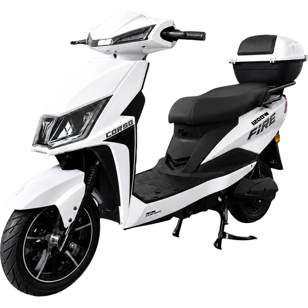 Електроскутер Corso Fire FR-100699 Білий